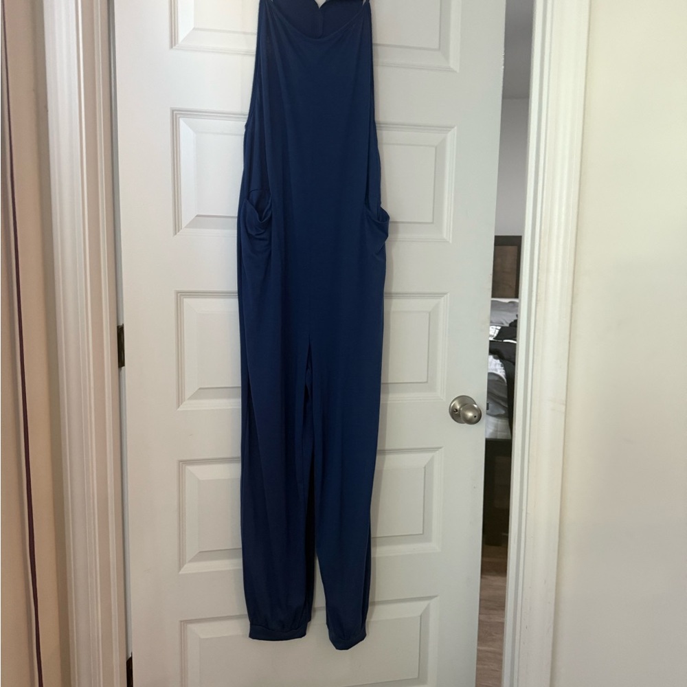 Women's Blue Jumpsuit